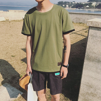 Спортно-елегантна мъжка тениска в два цвята