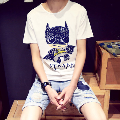 Нов модел мъжка тениска различни модели с интересни анимирани апликации