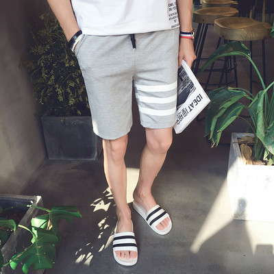 Актуални мъжки черни къси за пролетта и лятото в 3 цвята