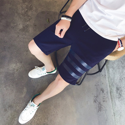 Актуални мъжки черни къси за пролетта и лятото в 3 цвята