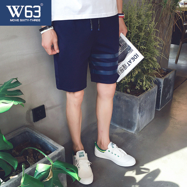 Актуални мъжки черни къси за пролетта и лятото в 3 цвята