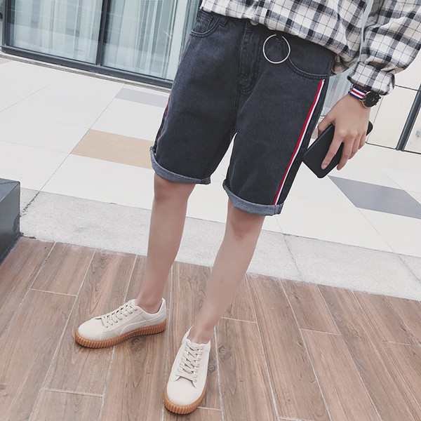 Свежи мъжки ежедневни дънкови панталони