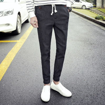 περιστασιακή ελαστική Αντρικά παντελόνια σε τρία χρώματα