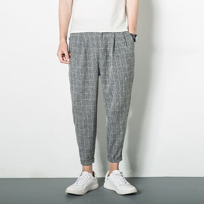 Ежедневен шалварест мъжки панталон