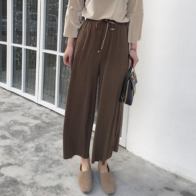 Καθημερινά κυρίες τύπου ευρύ παντελόνι πόδι 7/8