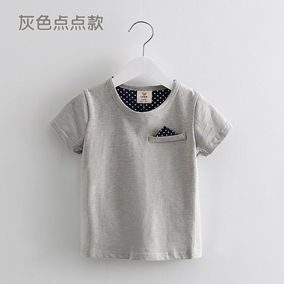 Страхотна блузка с къс ръкав за момченце