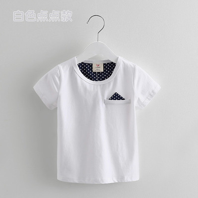 Страхотна блузка с къс ръкав за момченце