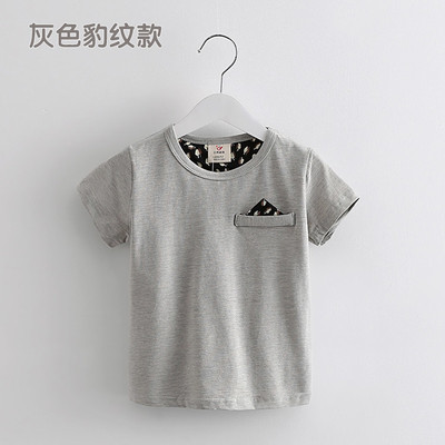 Страхотна блузка с къс ръкав за момченце