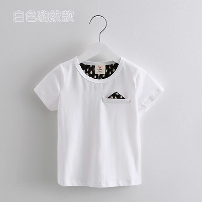 Страхотна блузка с къс ръкав за момченце