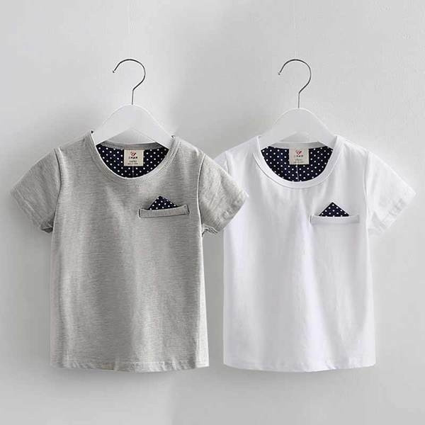 Страхотна блузка с къс ръкав за момченце