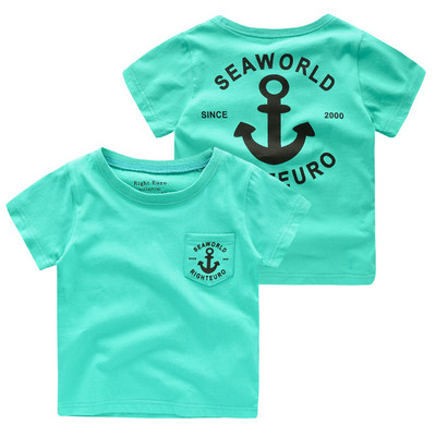 Момчешки разноцветни тениски с къс ръкав 