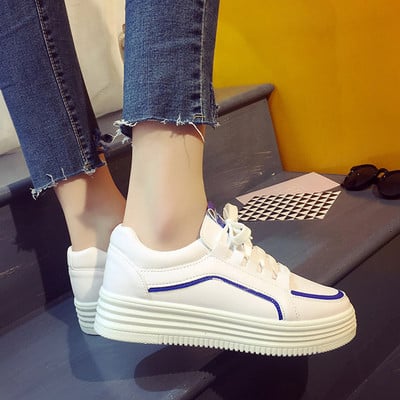 Φοβερά casual γυναικεία παπούτσια με ψηλά πέλματα