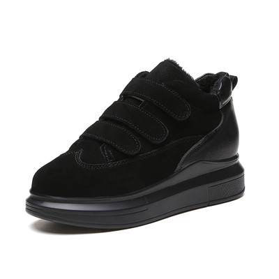 Черни много удобни дамски ежедневни обувки