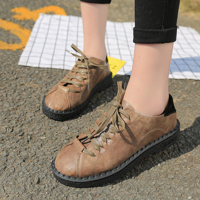 Стилни спортно-елегантни дамски обувки в три цвята