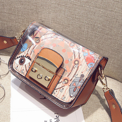 Μαλακό μίνι χαρτοφυλακίου τύπου τσάντα με μακριά λαβή ώμου