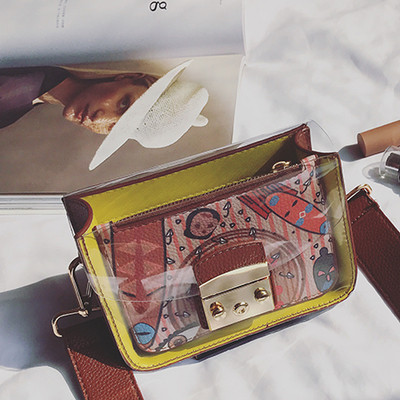 Μαλακό μίνι χαρτοφυλακίου τύπου τσάντα με μακριά λαβή ώμου