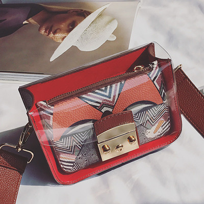 Μαλακό μίνι χαρτοφυλακίου τύπου τσάντα με μακριά λαβή ώμου