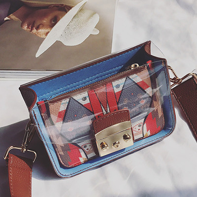 Μαλακό μίνι χαρτοφυλακίου τύπου τσάντα με μακριά λαβή ώμου