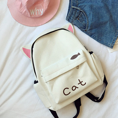 Όμορφες κυρίες καθημερινό σακίδιο σε τρία χρώματα