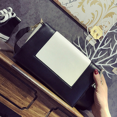 Ежедневна изчистена дамска чанта с дълга дръжка