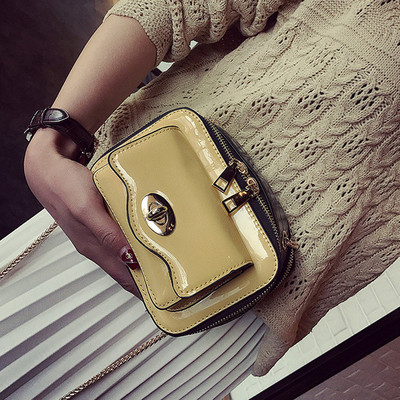 μίνι δερμάτινη τσάντα σύγχρονες γυναίκες με ιμάντα ώμου