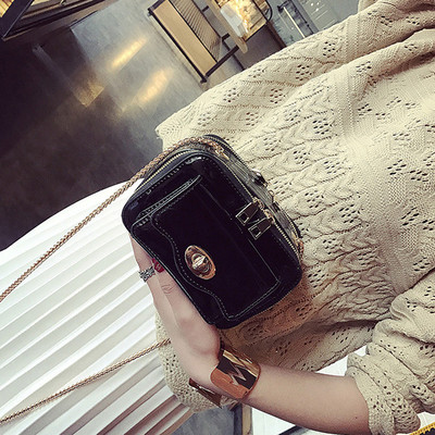 μίνι δερμάτινη τσάντα σύγχρονες γυναίκες με ιμάντα ώμου