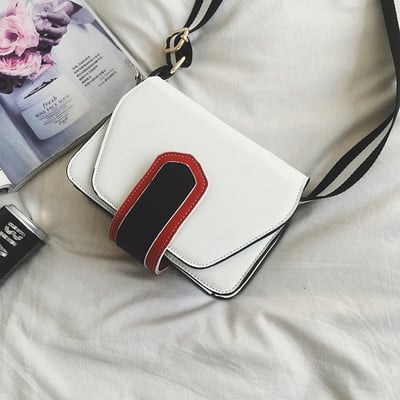 Μικρή τσάντα που μοιάζει με το χαρτοφυλάκιο με μακριά λαβή ώμου