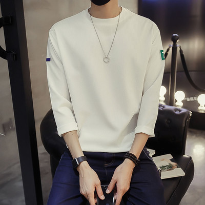 Ункална мъжка рипсена блузка в няколко цвята