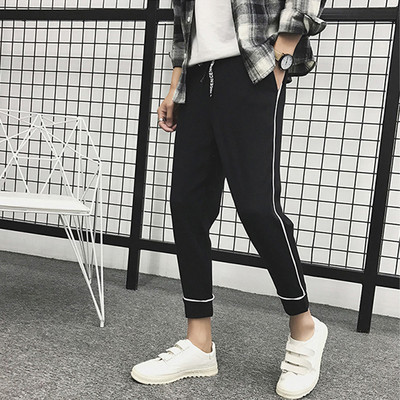 παντελόνια Unique απλό ανδρών πόδι 7/8