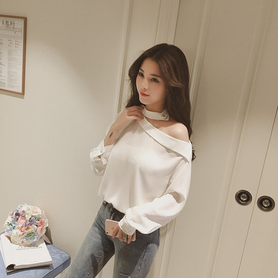 Страхотна спортно-елегантна дамска риза с дълъг ръкав в три цвята