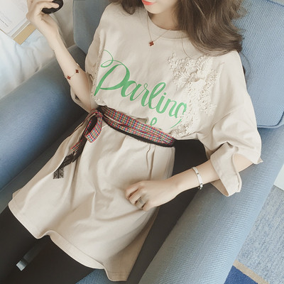 Страхотна дамска дълга тениска с широки ръкави тип туника