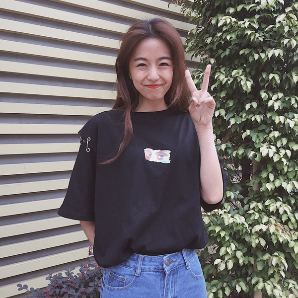 Καθαρίστε κυρία ευρύ πουκάμισο δαχτυλίδια μανίκια σύσφιξης