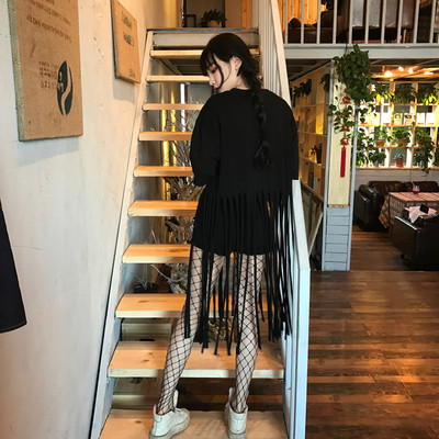 Шик блуза с дълги ресни в два цвята