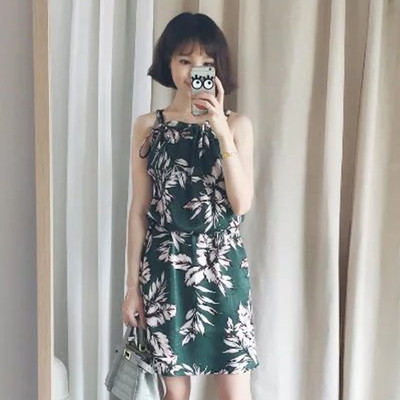 Много модерна ежедневна дамска рокличка с тънки презрамки