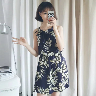 Много модерна ежедневна дамска рокличка с тънки презрамки