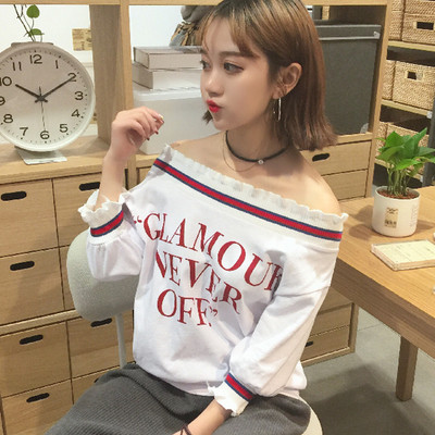 Страхотна ежедневна блуза с паднало рамо в три цвята