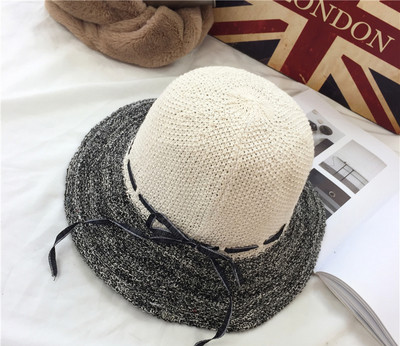 Плетена дамска шапка в най-различни цветове подходяща и за плаж