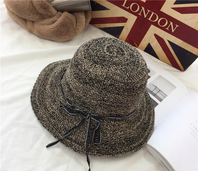 Плетена дамска шапка в най-различни цветове подходяща и за плаж