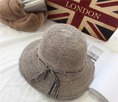 Плетена дамска шапка в най-различни цветове подходяща и за плаж