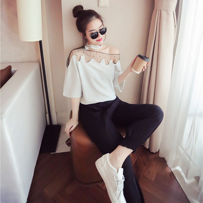 Κυρίες Μπλούζα ευρεία χιτωνίου και ένα ώμο