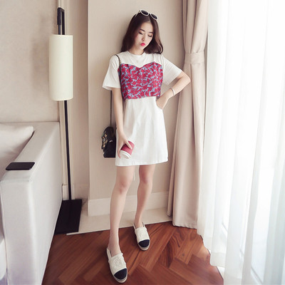 Μεγάλη καθημερινή χιτώνα τύπου πουκάμισο σε δύο διαφορετικά χρώματα με μοτίβο μοτίβα