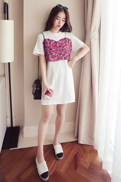 Μεγάλη καθημερινή χιτώνα τύπου πουκάμισο σε δύο διαφορετικά χρώματα με μοτίβο μοτίβα