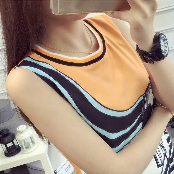 Много свежа дамска ежедневна рокля в преливащи цветове