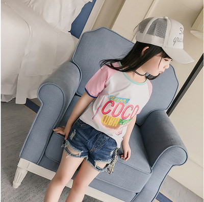 Уникална блузка с къс ръкав подходяща за горещите летни дни