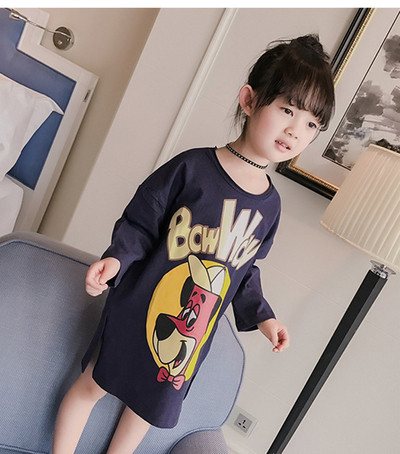 Страхотна блузка с анимационна апликация тип туника