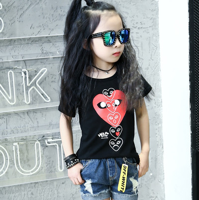 Ежедневна блузка с къс ръкав в три цвята и надпис