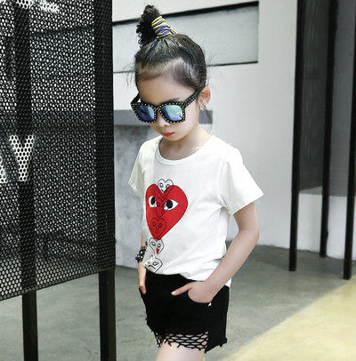 Ежедневна блузка с къс ръкав в три цвята и надпис