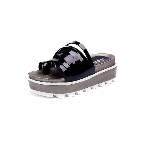 Ежедневни дамски чехли с висока платформа в няколко цвята