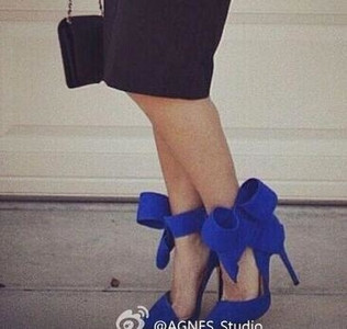 Дамски велурени елегантни ХИТ обувки с висок ток с панделка: Розови Червени Чеерни Зелени Сини