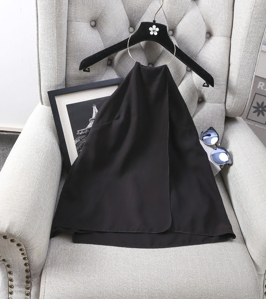 Дамски потник с метален нашийник - широк модел